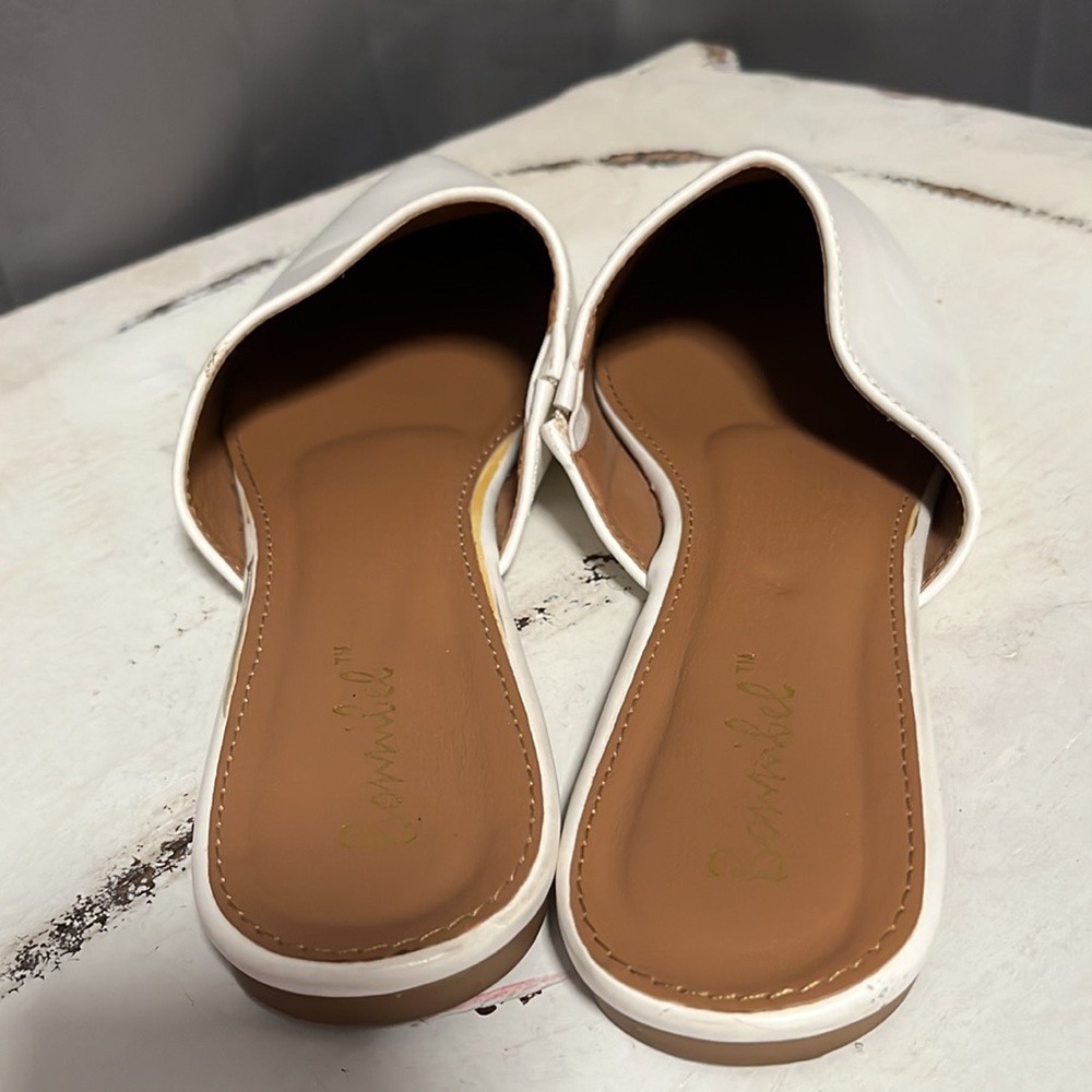 Bonnibel Mule Shoe White Size 9 - Picture 4 of 6